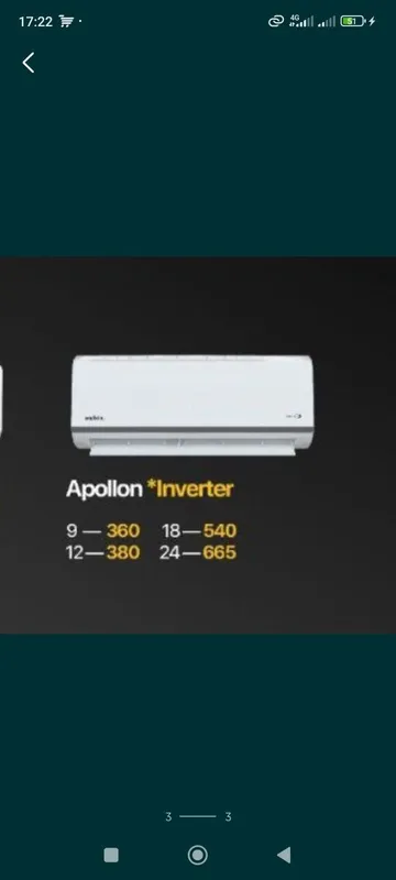 Кондиционер conditioner 24 midea inverter 4