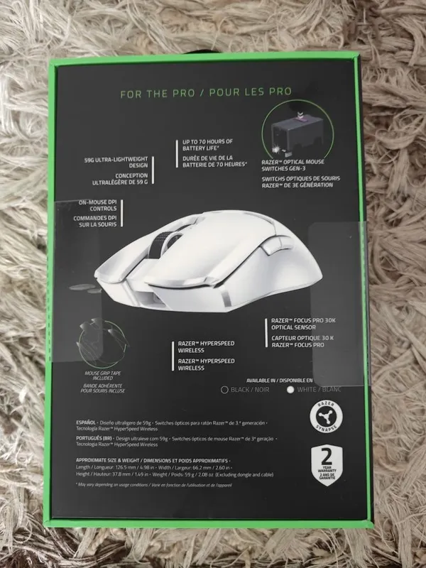 Razer Viper v2 Pro (беспроводная топ мышка) — фото 1