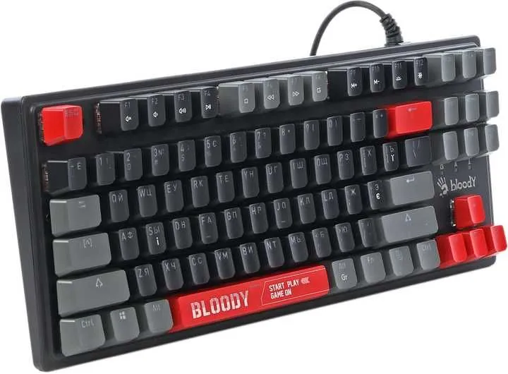 Игровая клавиатура Bloody S310N Energy Red-White игровая клавиатура+/ — фото 5