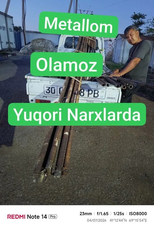 4000 sum Metallom metallolom olamiz металлом оламиз 24/7