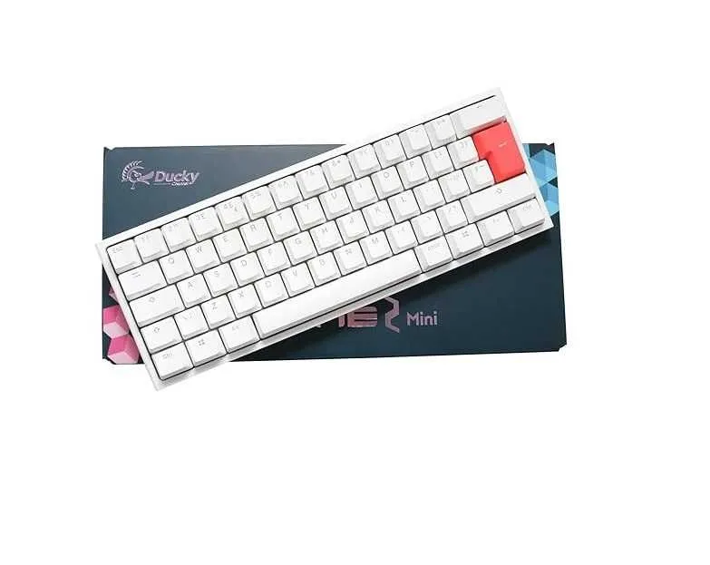 ^ Ducky One 2 Mini RGB klaviaturasi - Cherry SILENT RED switch, US, PBT 3