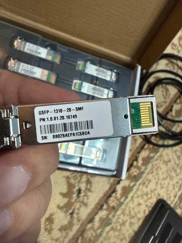 SFP modul 1.25G 1310nm SMF 20km (GSFP-1310-20-SMF) / Оптический модуль