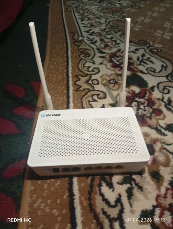 Wifi router(GPON-optik tolali) sotiladi