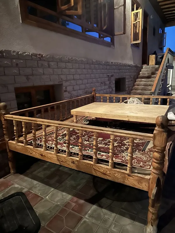 Продам топчан, скомейка со столом 5