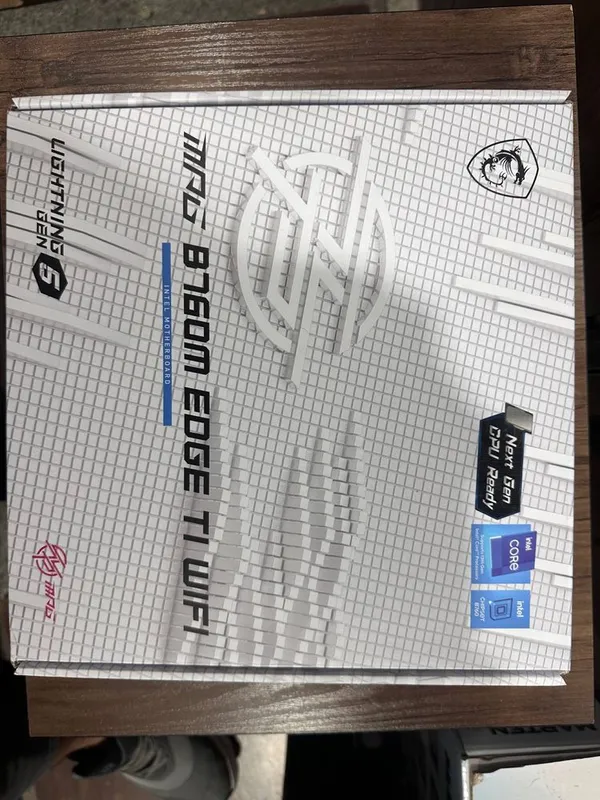Материнская плата MSI MPG B760M EDGE TI WIFI (LGA1700, DDR5) Новая! 4 Материнская плата MSI MPG B760M EDGE TI WIFI (LGA1700, DDR5) Новая! 4