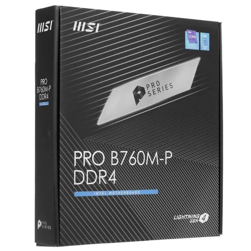 - Материнская плата MSI PRO B760M-P DDR4 3