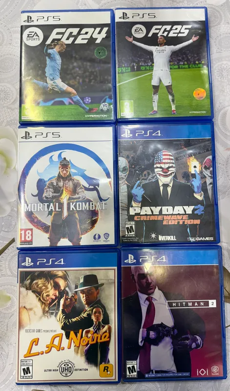 игры для PlayStation 4 и PlayStation 5