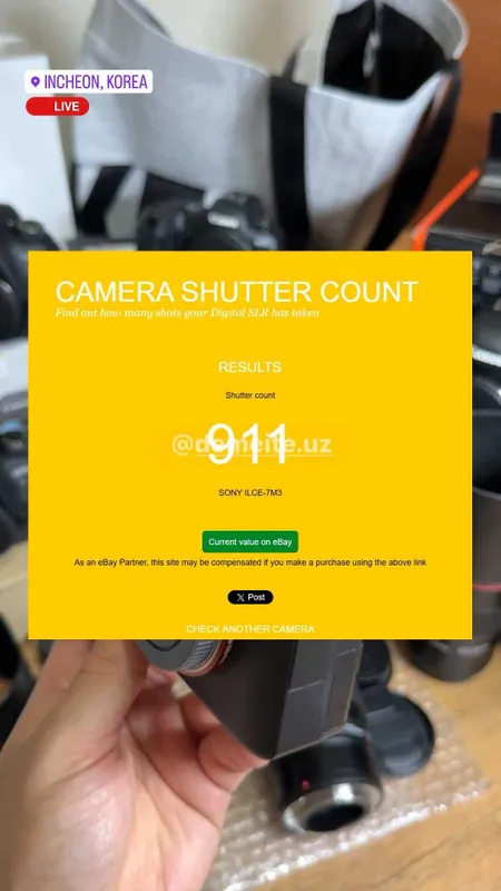 Sony A7 M III body: Probeg: 900 dona bor yog’i! — фото 3