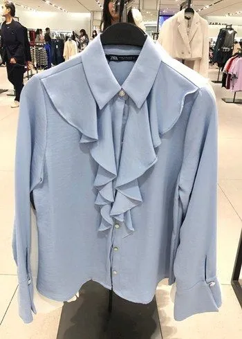 Zara original ayollar bluzkasi