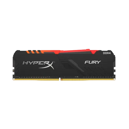 HyperX Fury RGB 8GB DDR4/2666MHz xotira moduli 1