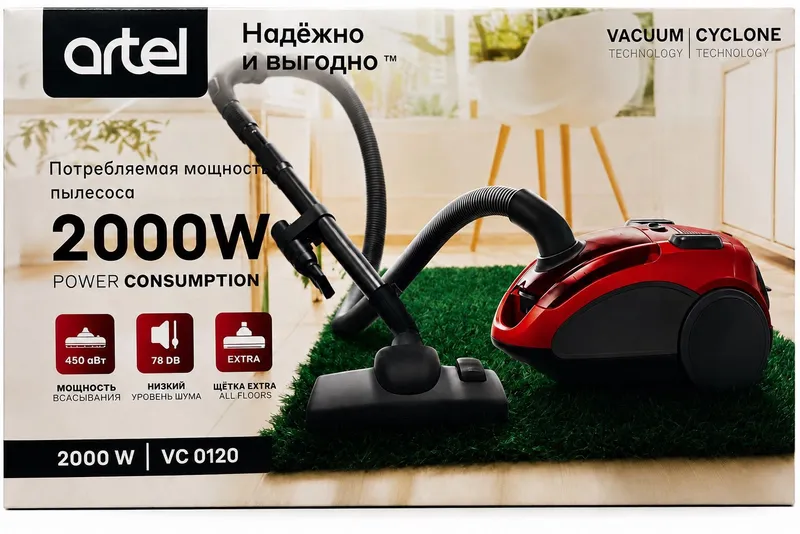 Пылесос artel 200w vc0120 Пылесос artel 200w vc0120