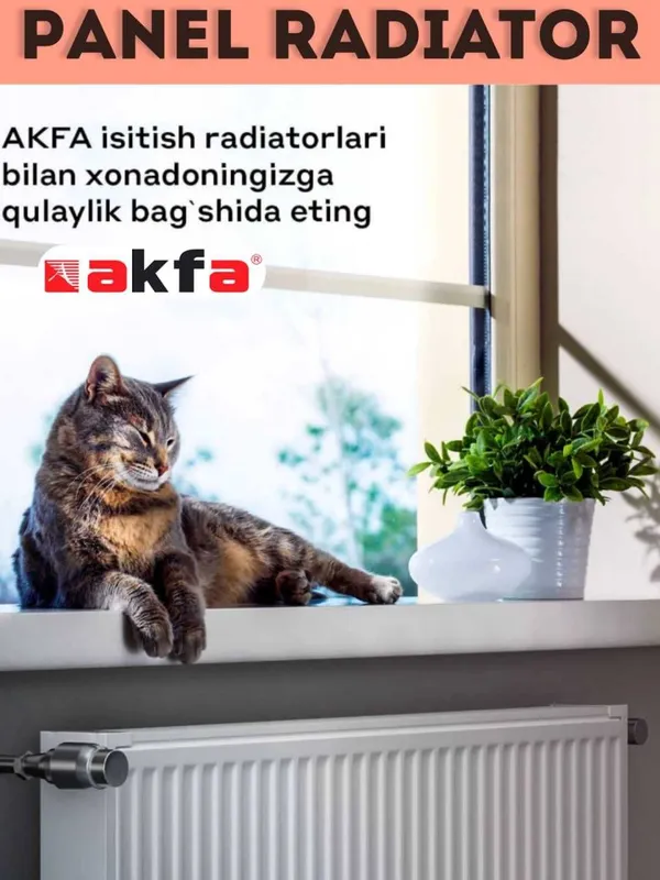 AKFA Panel Radiatorlari — 10 Yil Garantiyali 2 AKFA Panel Radiatorlari — 10 Yil Garantiyali 2