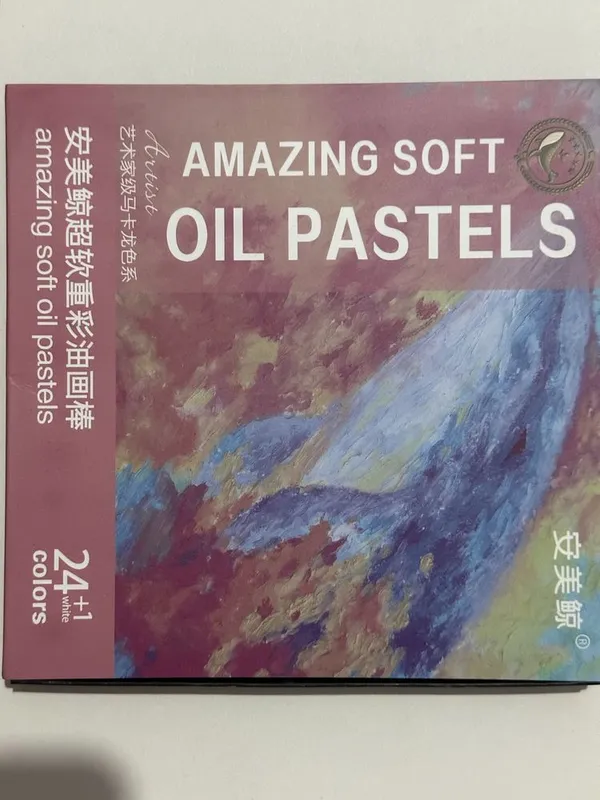 Масляная пастель Soft oil pastels мелки разноцветные