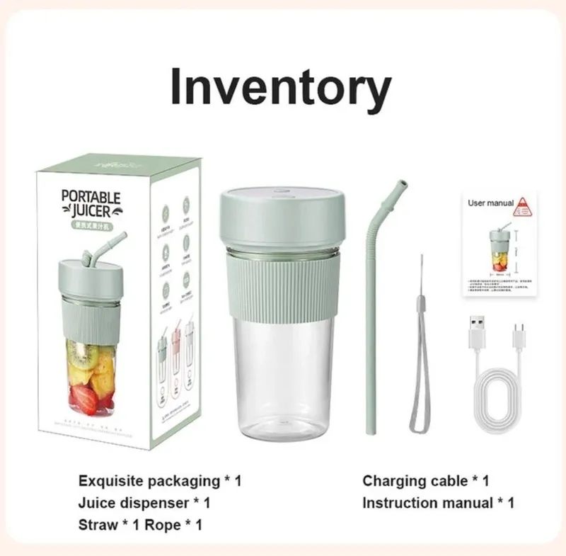 Portativ blender (Fresh tayyorlagich) - Simsiz va kuchli arginal sifat 3 Portativ blender (Fresh tayyorlagich) - Simsiz va kuchli arginal sifat 3