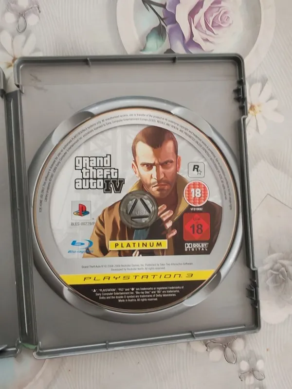 Диск Gta 4 ps 3 на английском — фото 1