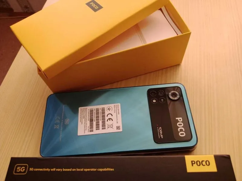 Yangi! POCO X4Pro 5G Laser Blue 1 Yangi! POCO X4Pro 5G Laser Blue 1