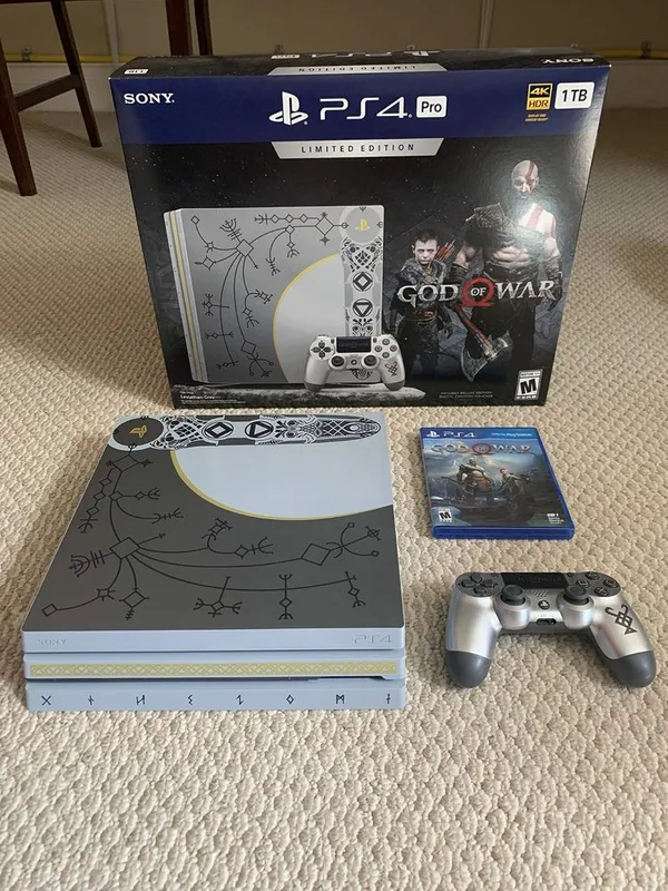 Playstation 4 pro Good of war edition 1TB