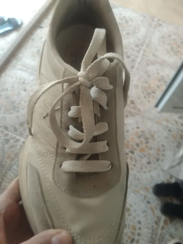кроссовки new balance  цвет молочный — фото 2