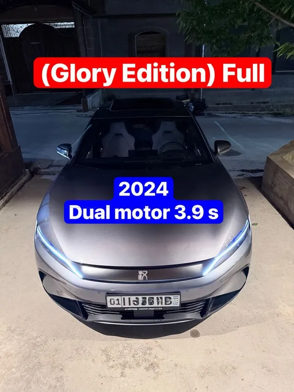 Byd han Dual motor 3.9s. Glory edition, eng fuli. 2024 yil. Tozza — фото 1