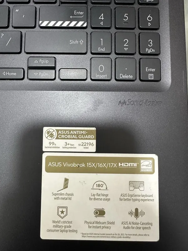 Asus vivobook X16 zapchast ekran klaviatura korpus metal — фото 1