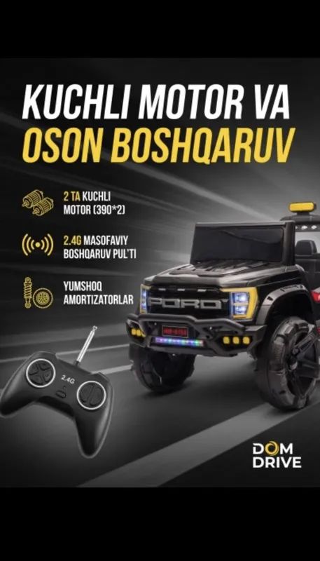 Baquvat Moshina Katta bolalar mashinasi Детский Машина Elektrmobil 1 Baquvat Moshina Katta bolalar mashinasi Детский Машина Elektrmobil 1