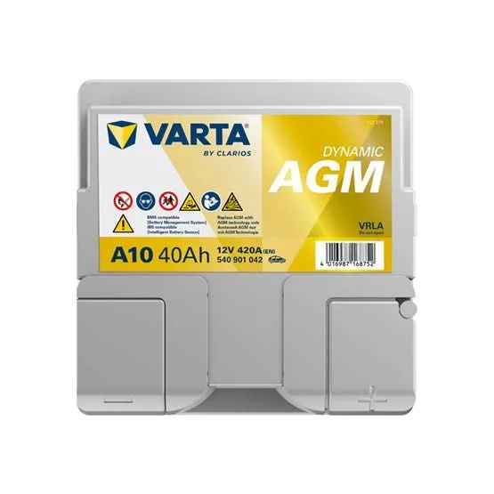 VARTA A10 AGM 40Ah 420A 12V Германия 2 VARTA A10 AGM 40Ah 420A 12V Германия 2