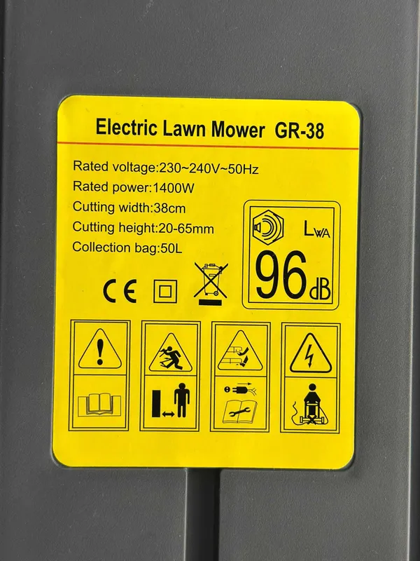 Gazonakasilka Gidrox + trimmer + 15m kabel Газонакасилка — фото 4