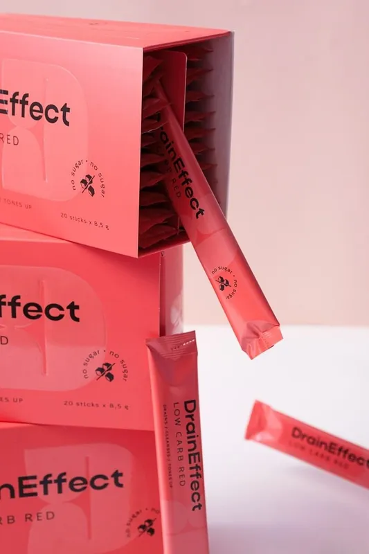 Напиток от отеков DrainEffect Red – со вкусом граната, 4 Напиток от отеков DrainEffect Red – со вкусом граната, 4