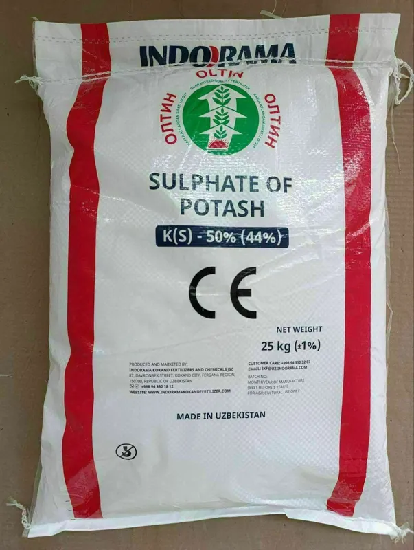 Kaliy sulfat 100% suvda eriydi xamma ekinlarga ishlatsa bo'ladi. 1 Kaliy sulfat 100% suvda eriydi xamma ekinlarga ishlatsa bo'ladi. 1