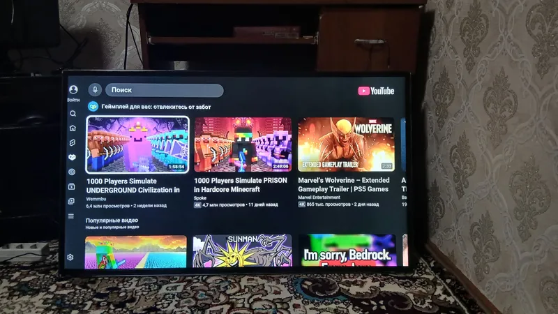 Telefizor 43 smart box bonus kompyter yangi — фото 1