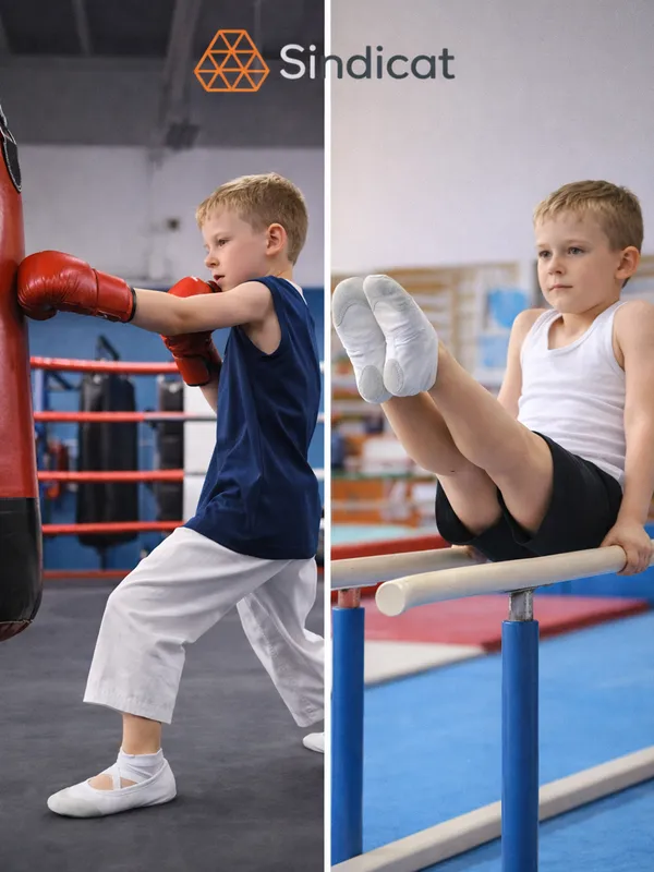 Kattalar va Bolalar uchun cheshka gimnastika balet — фото 2