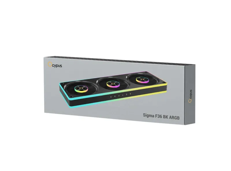Кулер Ocypus Sigma F36 BK ARGB