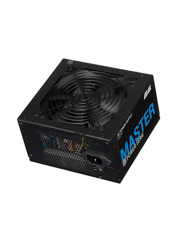 Блок питания 2E Master Power, ATX, 650Вт, 1 вентилятор, APFC, 80+ White, чёрный — фото 3 Блок питания 2E Master Power, ATX, 650Вт, 1 вентилятор, APFC, 80+ White, чёрный — фото 3