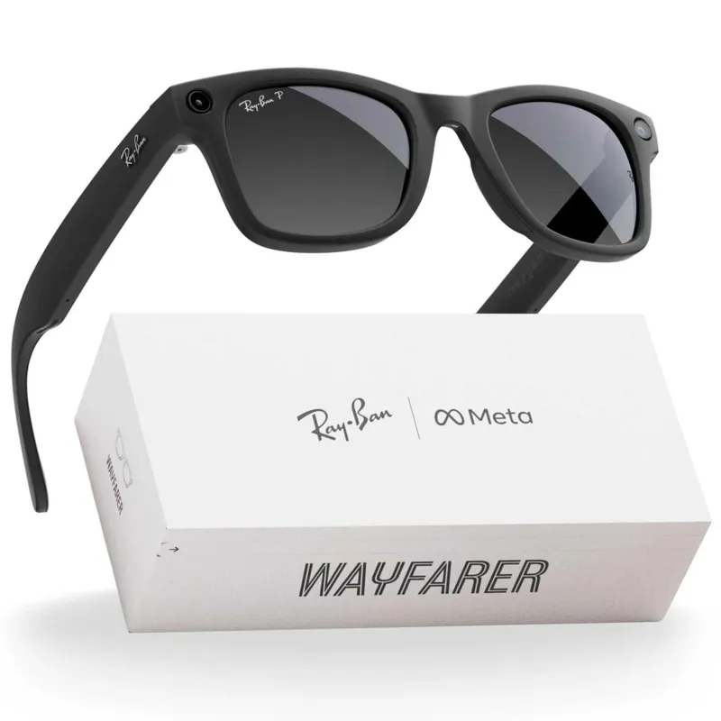 Ray-Ban Meta Wayfarer Gen 2 aqlli ko'zoynagi, 50 mm (Matte Black). 1 Ray-Ban Meta Wayfarer Gen 2 aqlli ko'zoynagi, 50 mm (Matte Black). 1