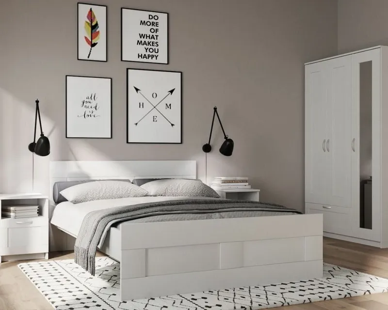 IKEA Belarusiya ikki kishilik karavoti 1 IKEA Belarusiya ikki kishilik karavoti 1
