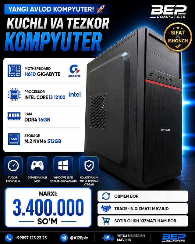 YANGI Avlod Kompiyuter