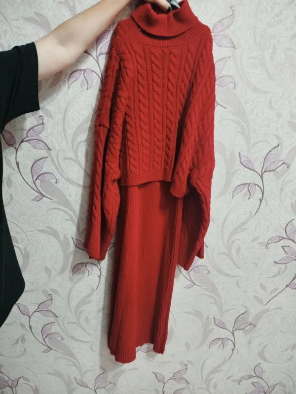 Dvoʻyka Qishki rangi qizil ayollar uchun