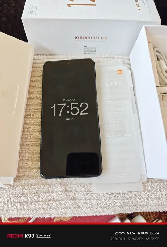 Xiaomi 12T PRO 8+8 ram 256gb 4