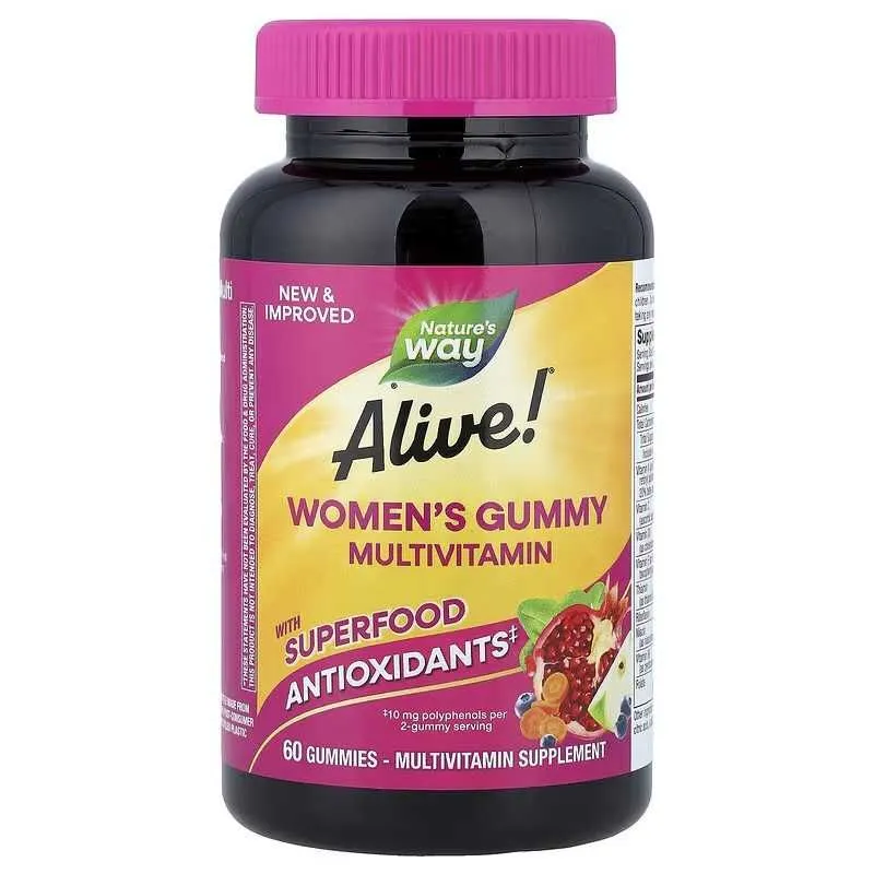 Nature's Natures Way Alive Women's Multivitamin 50+ мультивитамин — фото 4