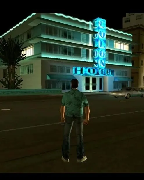 Рубашка с игры GTA Vice city