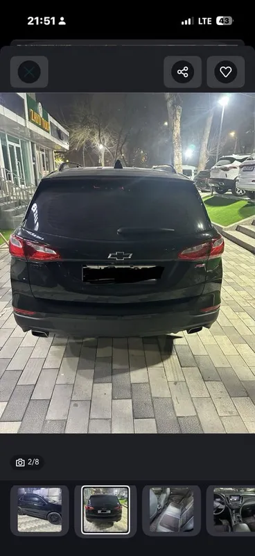 Shevrolet EQUINOX 2020 RS full. 2.0 L Trubo — фото 3