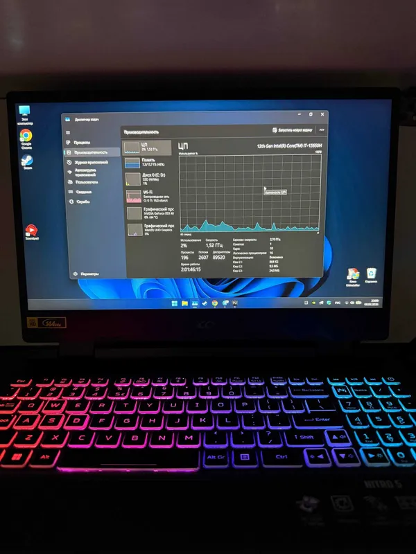Acer Nitro 5 Gaming RTX4060(8gb) I7-12650H DDR5 16gb — фото 1