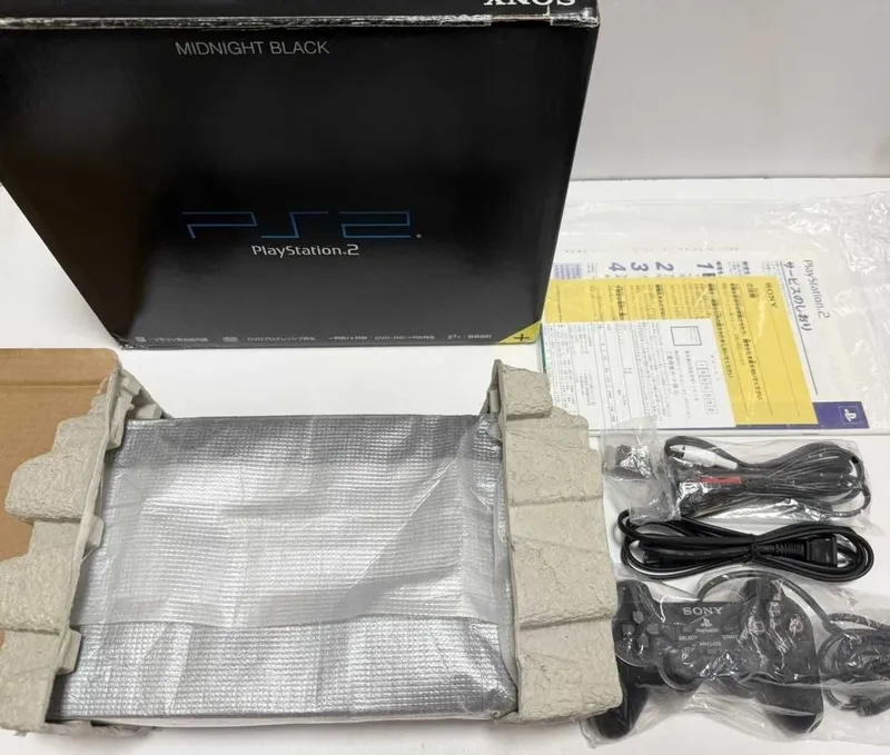 Playstation 2 Limited Midnight Black, полная комплектация, новый 2 Playstation 2 Limited Midnight Black, полная комплектация, новый 2