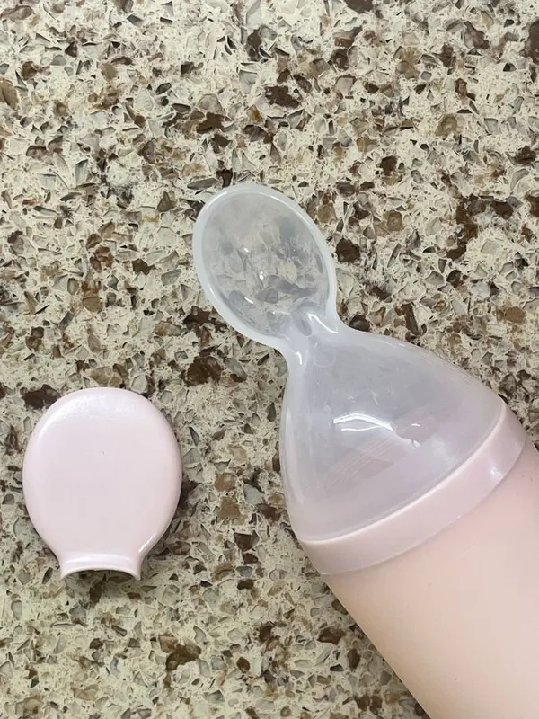 Детская силиконовая ложка для кормления Boon SQUIRT — фото 5