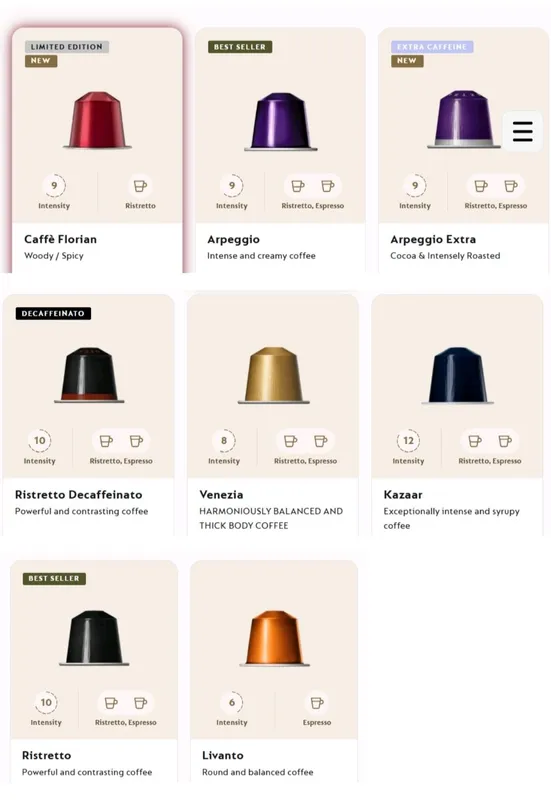 Nespresso Для создания Barista Creations Flavoured Vaniglia - сливоч — фото 6