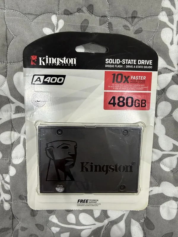 SSD 480GB Kingston новый