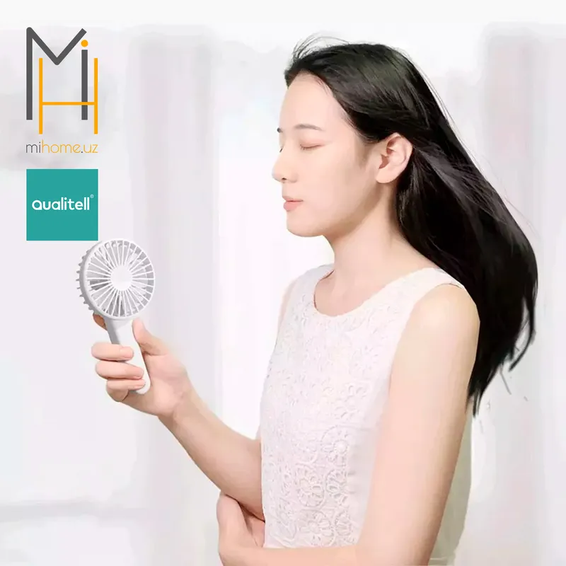Портативный ручной вентилятор Xiaomi Qualitell — фото 3
