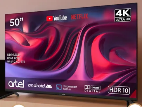 Телевизор Artel 50 Smart 4K ULTRA HD Как новый