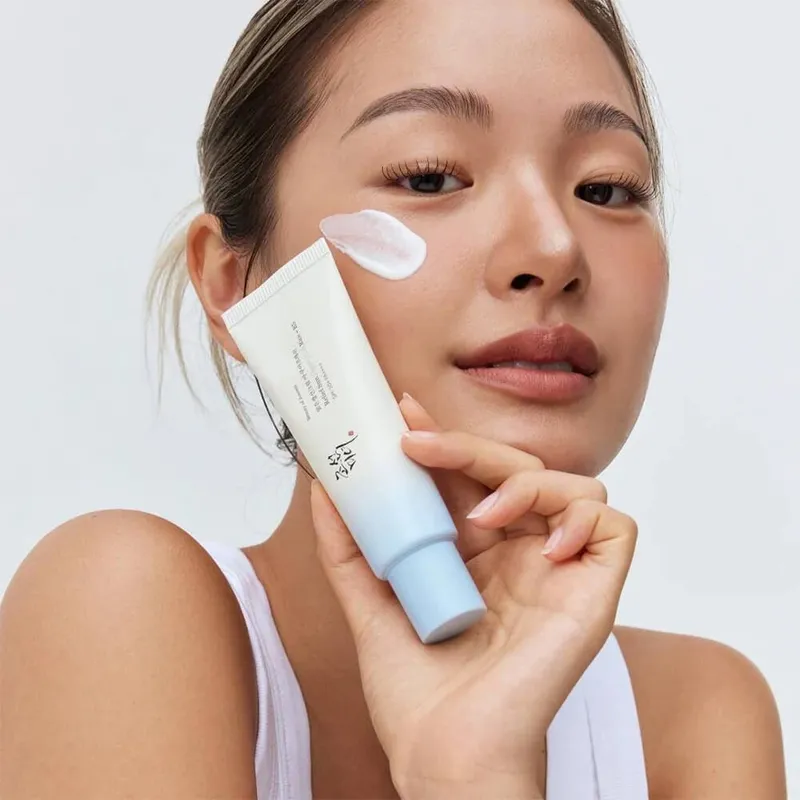 Aqua-fresh Rays+B5 SPF50+ PA++++ losion 3