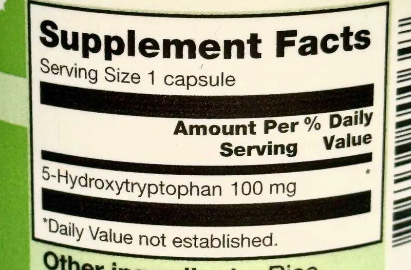 Vitacost 5-HTP 100 mg 60 Capsules made in USA — фото 1